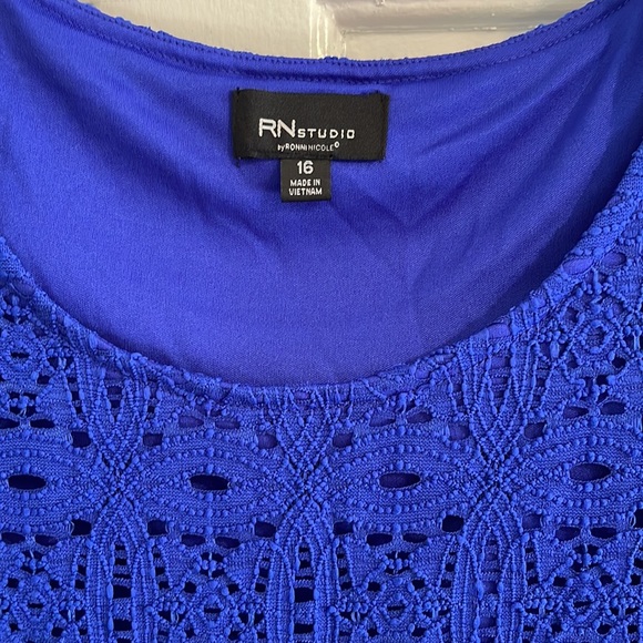 Blue dress. Size 16, brand new with tags! - Picture 4 of 6